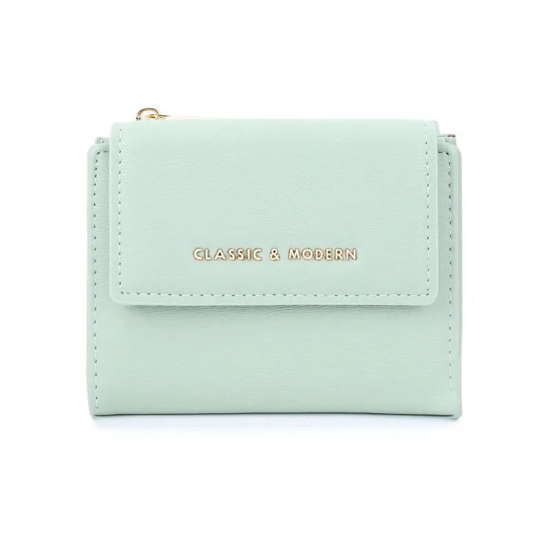 Beste vanntette kvinners Multiple Bifold Purse Kredittkortholder lommebok